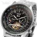 Relojes de lujo para hombre de marca superior, reloj de pulsera deportivo militar JARAGAR para hombre, reloj Tourbillon mecánico automático, reloj masculino